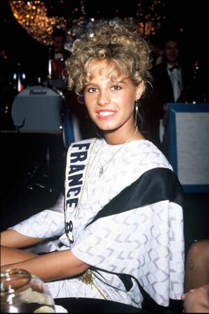 Cette élection régionale lui permet de faire partie des candidates à l'élection de Miss France 1987...