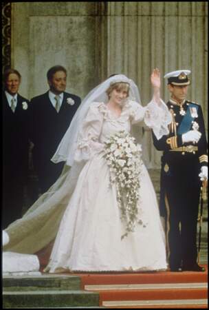 Lady Diana en David & Elizabeth Emanuel.