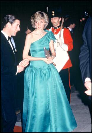 Lady Diana en Bruce Oldfield 
