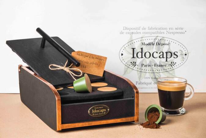 Idocaps : la machine pour fabriquer ses capsules de café maison
