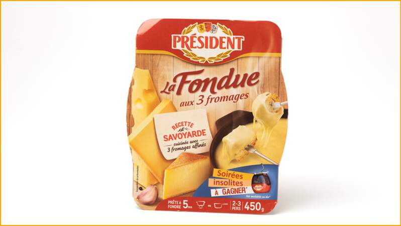La Fondue aux 3 fromages, recette savoyarde - PRÉSIDENT