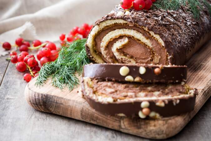 Bûche de Noël : la recette facile et gourmande de Cyril Lignac