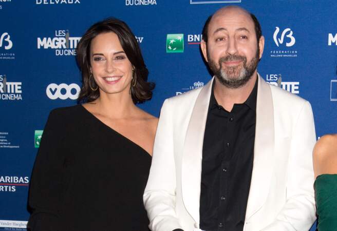 Kad Merad et Julia Vignali à la 6e édition de la cérémonie des Magritte du cinéma, à Bruxelles