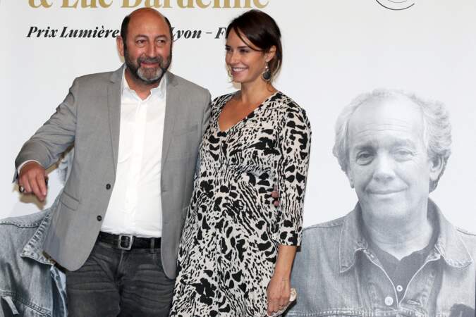 Kad Merad et Julia Vignali à la 12e édition du Festival du film Lumière, à Lyon