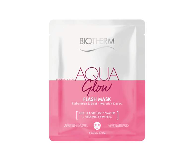 Aqua Glow Flash Mask de Biotherm
