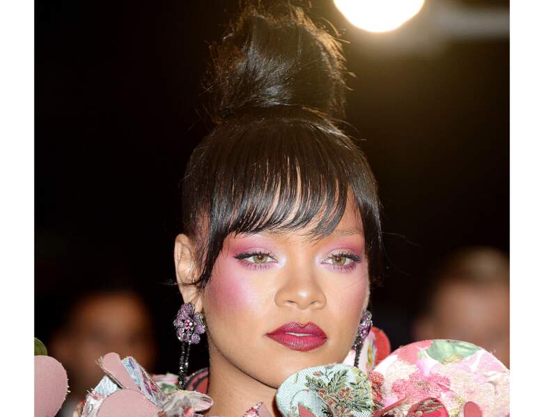 Le chignon polyvalent de Rihanna