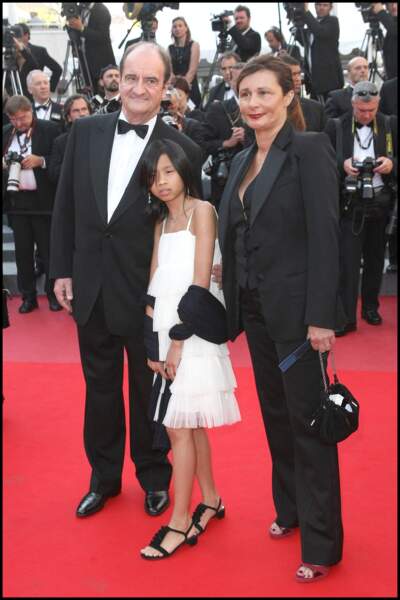 Parfois, c'est en famille qu'ils se montrent tous ensemble. Comme à la soirée de clôture du 63è festival de Cannes, en 2010...