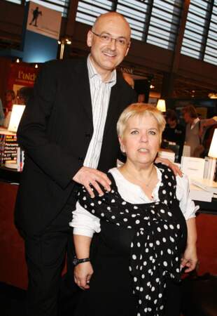 Mimie Mathy et son mari Benoist Gérard à Paris
