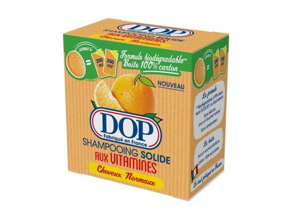 Le shampooing solide aux vitamines DOP