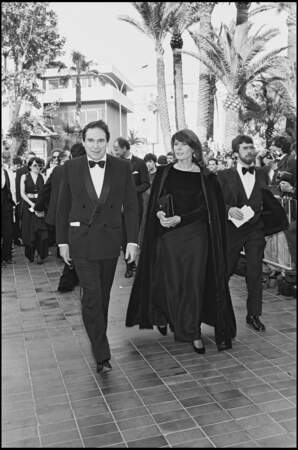 Robert Hossein et sa troisième épouse Candice Patou (1976)