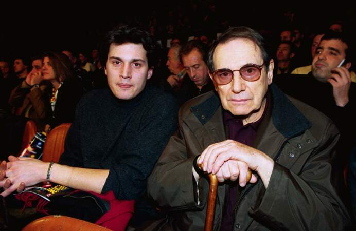 Robert Hossein et son fils Julien