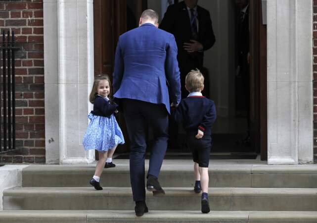 Le prince William et ses enfants, George et Charlotte