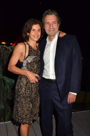Jean-Jacques Bourdin et Anne Nivat en 2013
