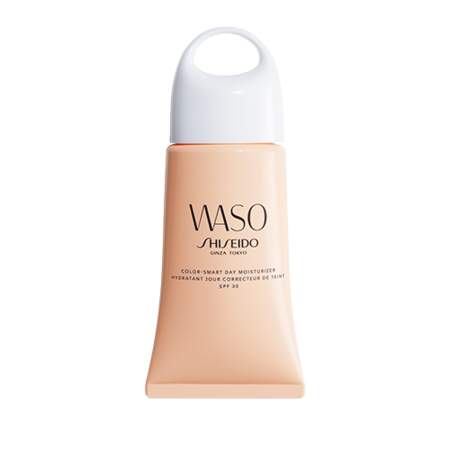 Nominé Catégorie Soin Régénérant : Waso - Hydratant Jour Correcteur de teint SPF 30, Shiseido