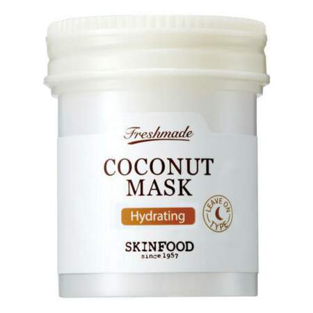 SKINFOOD : Fresh Made Coconut Mask, pot 90ml, 12,50 € en exclusivité chez Sephora