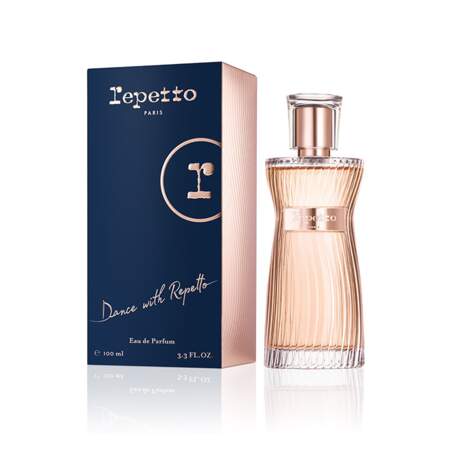 Dance With Repetto - Eau de Parfum, Repetto, vaporisateur 100 ml, prix indicatif : 101 €