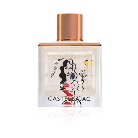 Beautiful Day L'Eau de Parfum Bonheur, Castelbajac Paris, vaporisateur 90 ml, prix indicatif : 79,99 €