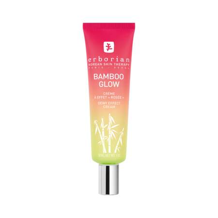 Bamboo Glow - Crème à Effet Rosée, Erborian. Tube 30 ml, prix indicatif : 22 €