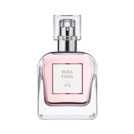 Rosa Folia N°2, ID Parfums, vaporisateur 50 ml, prix indicatif : 65 €