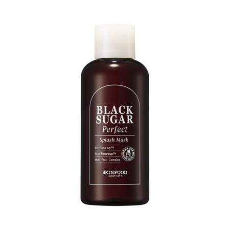 Black Sugar - Mask Perfect Splash, Skinfood, flacon 200 ml, prix indicatif : 24,90 €