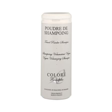 Poudre de Shampooing, Coloré par Rodolphe, flacon 30g, prix indicatif : 20 €
