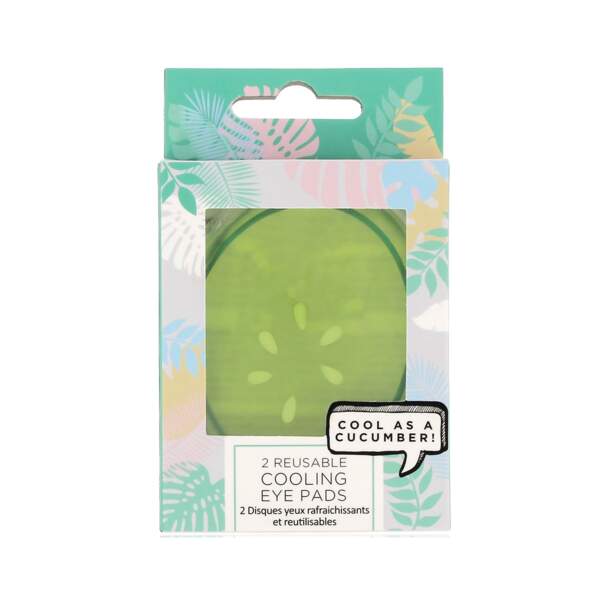Cucumber Pads - Masque pour les Yeux Rafraîchissant, NPW London, prix indicatif : 5,90 €