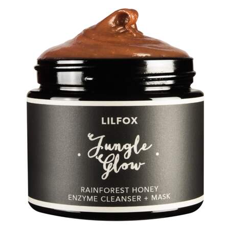 Jungle Glow - Nettoyant et Masque, Lilfox. Pot 100 ml, prix indicatif : 75 €