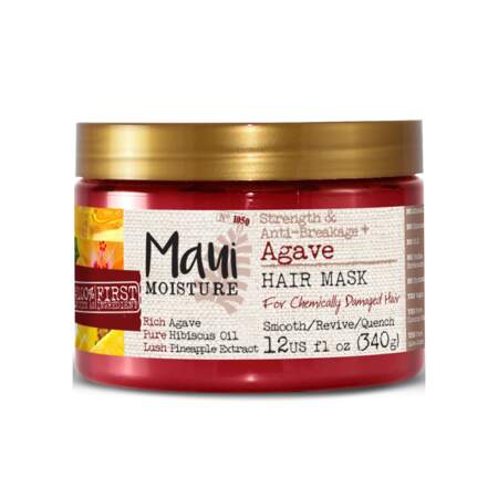 Agave - Masque Anti-Casse, Maui Moisture, pot 340 g, prix indicatif : 11,99 €