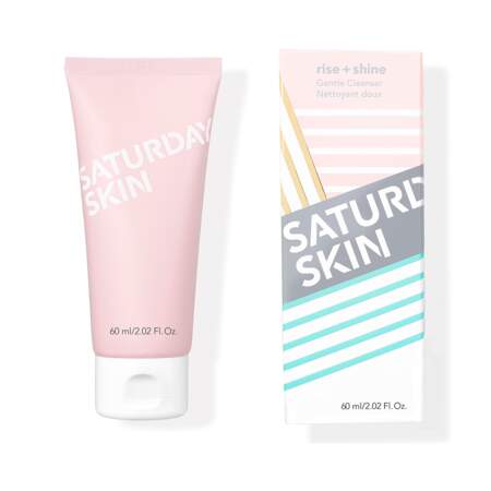 Rise and Shine - Gentle Cleanser, Saturday Skin, tube 60 ml, prix indicatif : 12 €