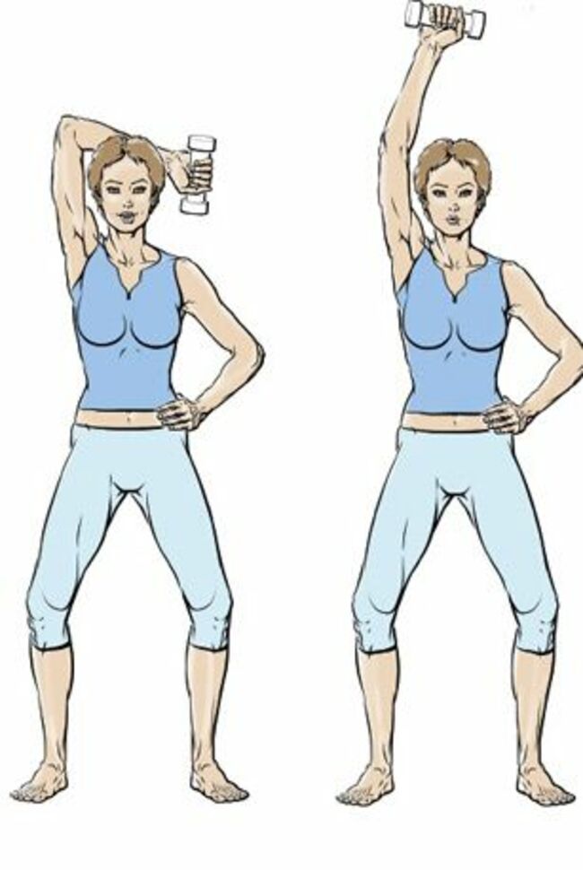 Exercices spécial femme pour muscler et affiner les bras