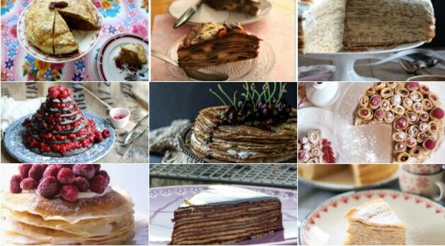 Coup de coeur blog : le gâteau de crêpes : Femme Actuelle Le MAG