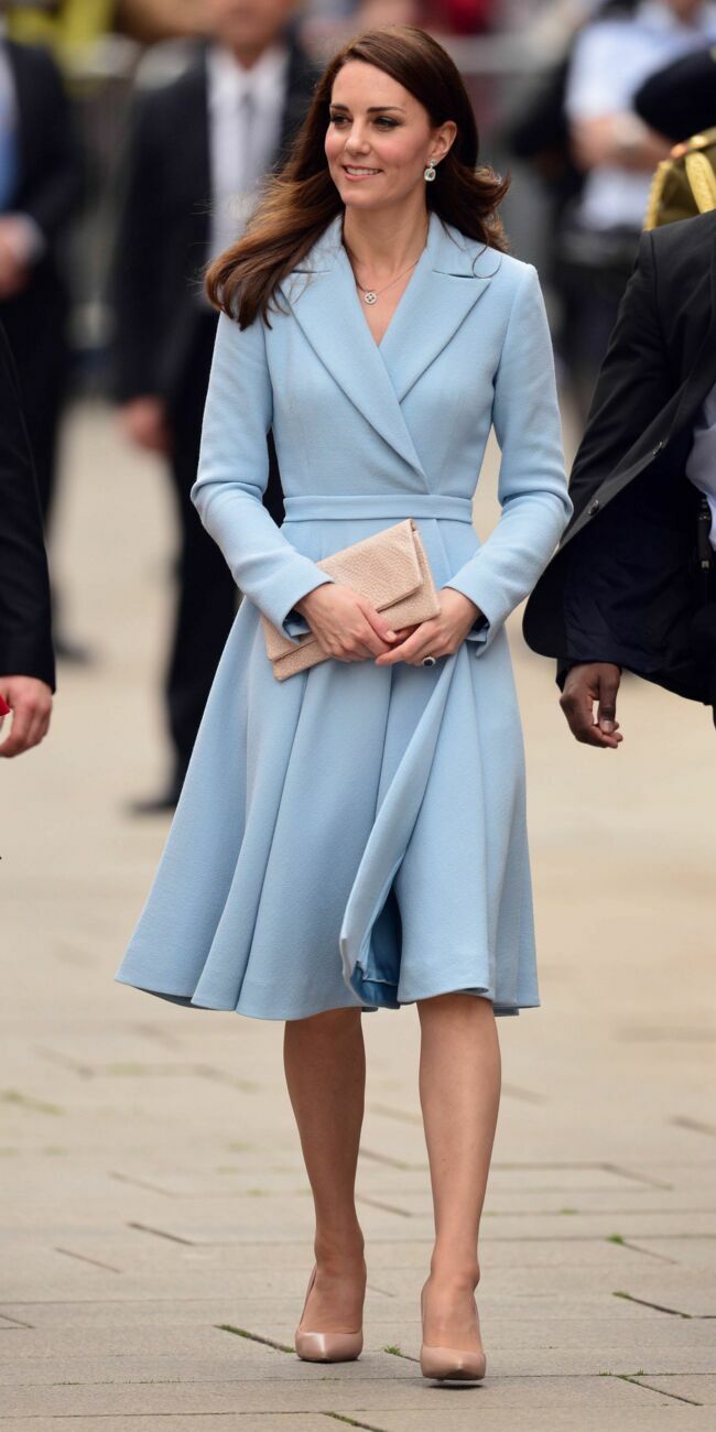 Kate Middleton au Luxembourg en mai 2017.