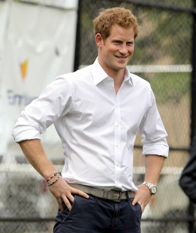 Le Prince Harry à New York en mai 2013.