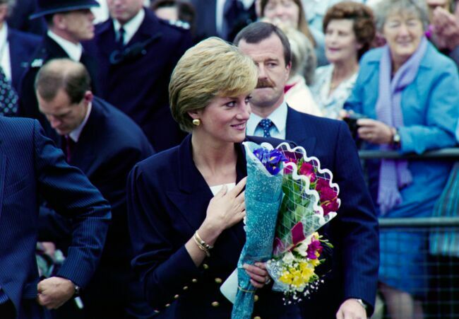 Princesse Diana le 18 septembre 1990, à Londres.