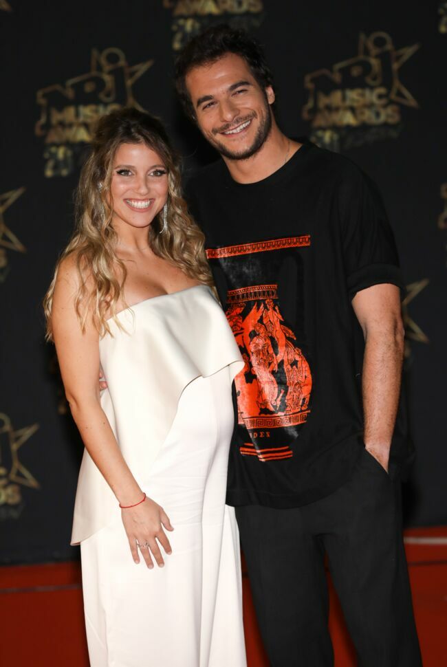 Amir et son épouse Lital lors des NRJ Music Awards le 10 novembre. 