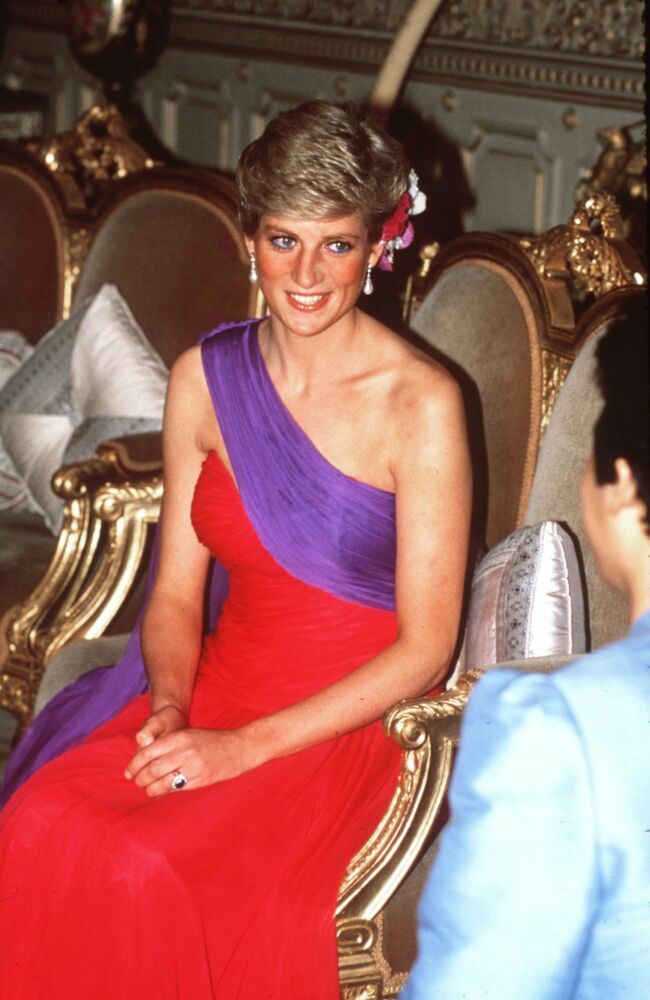 Lady Diana à Bangkok, en Thaïlande, le 4 février 1988.