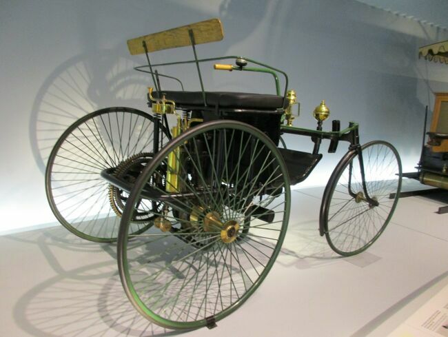 La Stahlradwagen, Musée Mercedes-Benz de Stuttgart.
