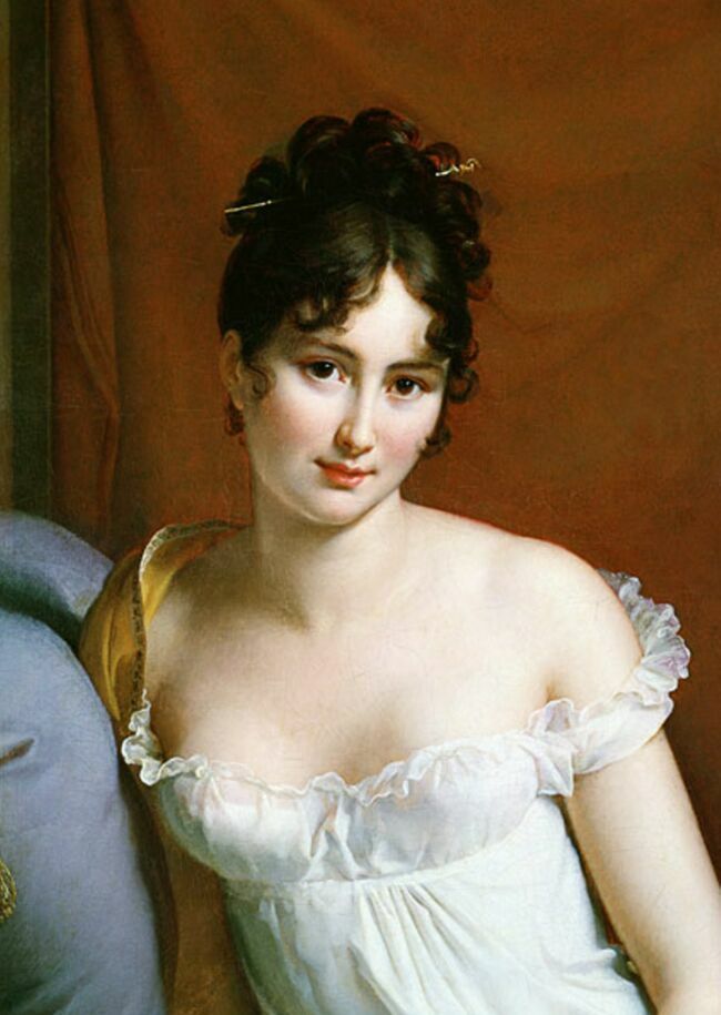 Portrait de Juliette Récamier par François Gérard, 1805.