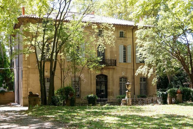 La bastide du Jas de Bouffan, propriété de famille de Cézanne.