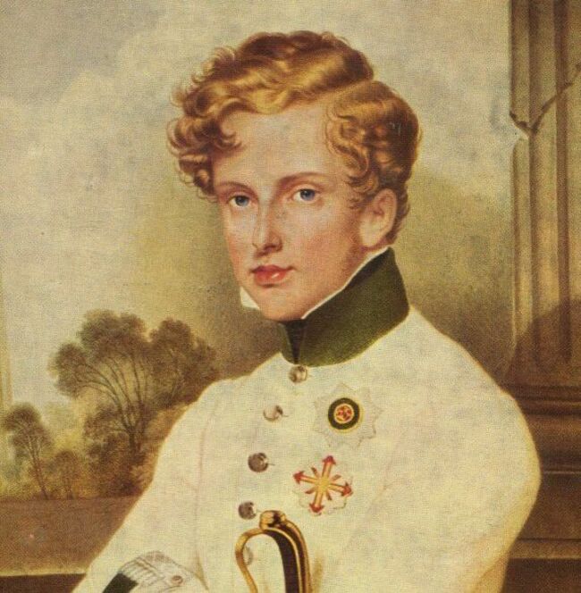 Portrait de Napoléon II par Moritz Michael Daffinger.
