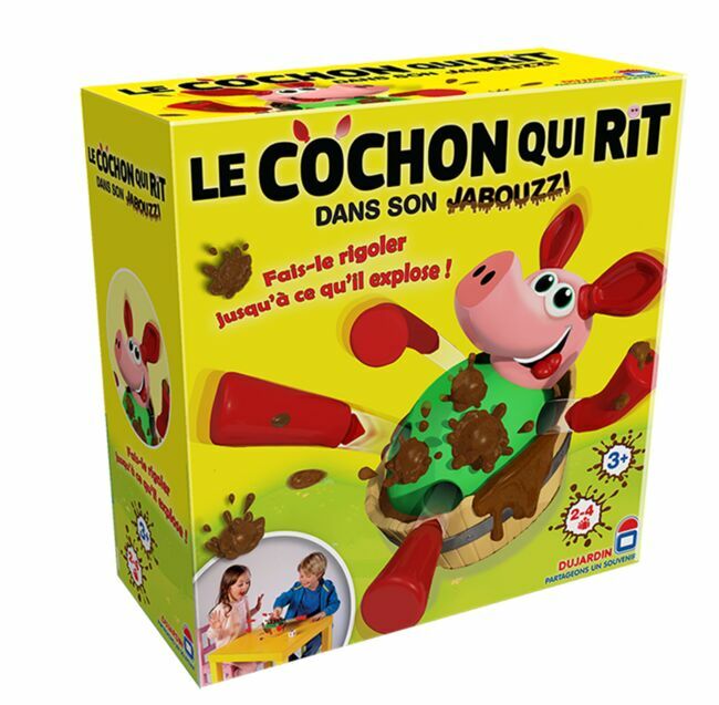 Le Cochon qui rit dans son jabouzzi, Dujardin, 27,99 €. Dès 3 ans.
