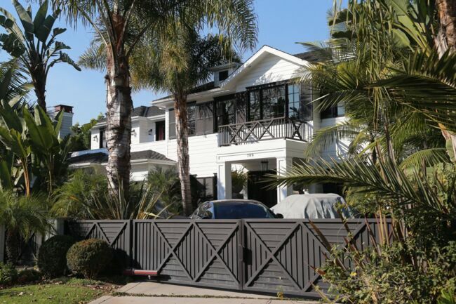 Villa de Johnny Hallyday à Los Angeles