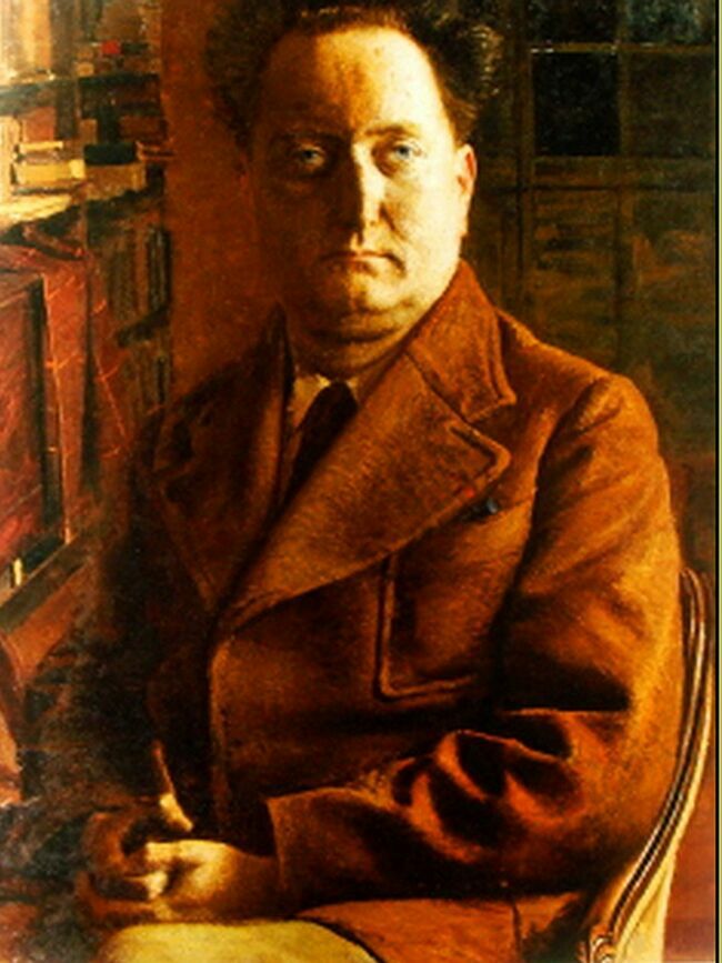 Portrait de Jean Giono en 1937 par Eugène Martel.