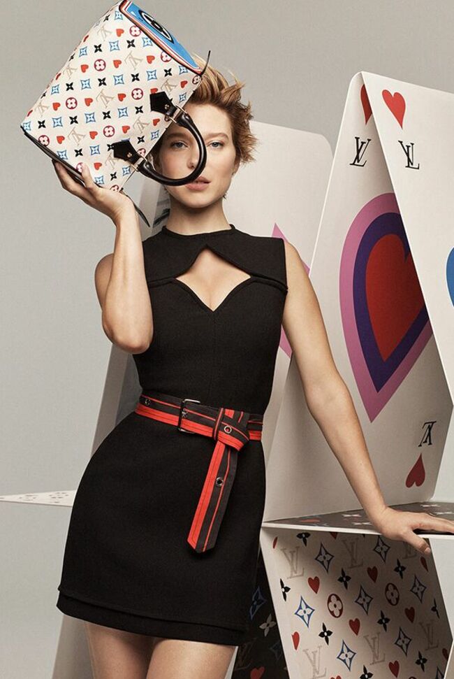 L'instant mode : Léa Seydoux, star de la nouvelle campagne Louis Vuitton -  Elle