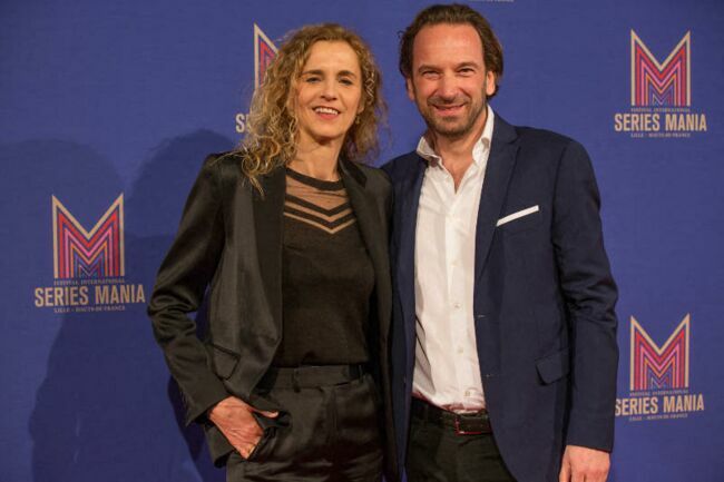 Delphine de Vigan et François Busnel en 2019
