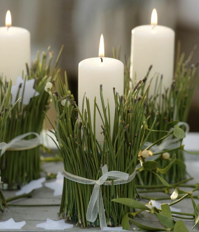 Déco express : 4 idées de dernière minute pour décorer sa table de Noël  avec des bougies : Femme Actuelle Le MAG