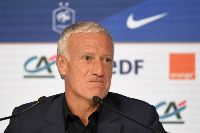 Didier Deschamps (Selectionneur de l'équipe de France de football) - Conférence de presse à Paris le 1er octobre 2020.