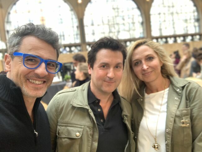 Julien Cohen, Laurent Journo et Alexandra Morel réunis au Carreau du Temple