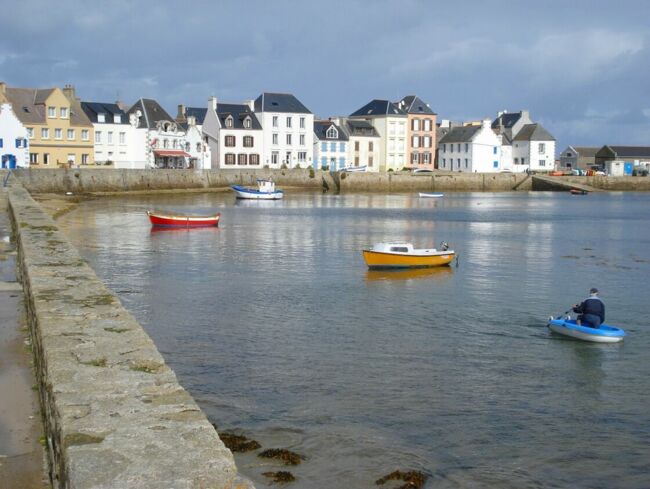 L'île de Sein, dans le Finistère.