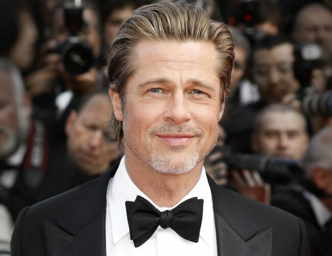Brad Pitt et son visage carré 